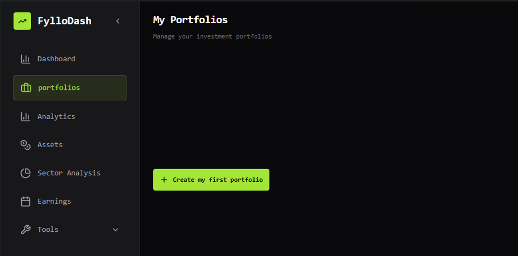 Create Portfolio